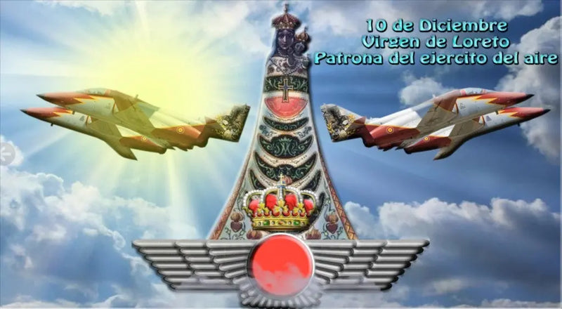 Día del Ejército del Aire 2023 La Flamenca de Borgoña, Bandera de España, Cruz de Borgoña, Patricia Muñoz, VOX, Santiago Abascal 