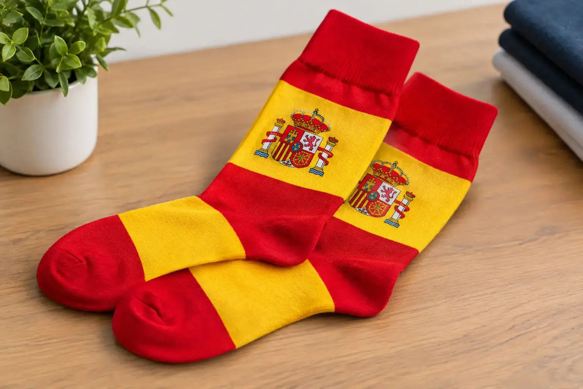 Dónde comprar calcetines de bandera española de calidad