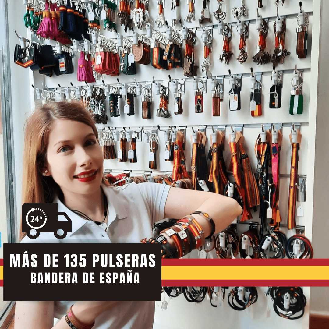 ¿Dónde comprar la pulsera de España? La Flamenca de Borgoña, Bandera de España, Cruz de Borgoña, Patricia Muñoz, VOX, Santiago Abascal 