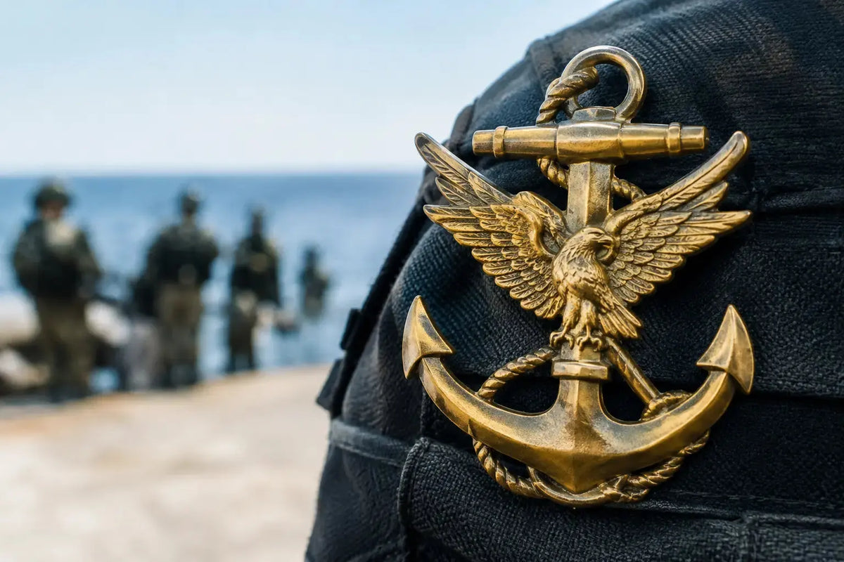 El escudo de la Infantería de Marina y sus símbolos