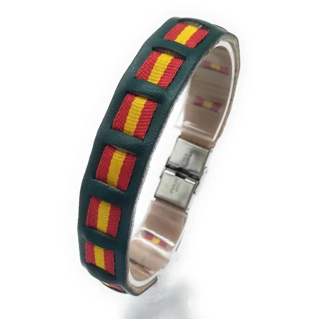 Gran variedad de Pulseras de España La Flamenca de Borgoña, Bandera de España, Cruz de Borgoña, Patricia Muñoz, VOX, Santiago Abascal 