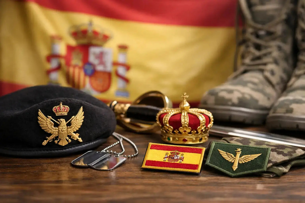 Guía de símbolos militares españoles hoy