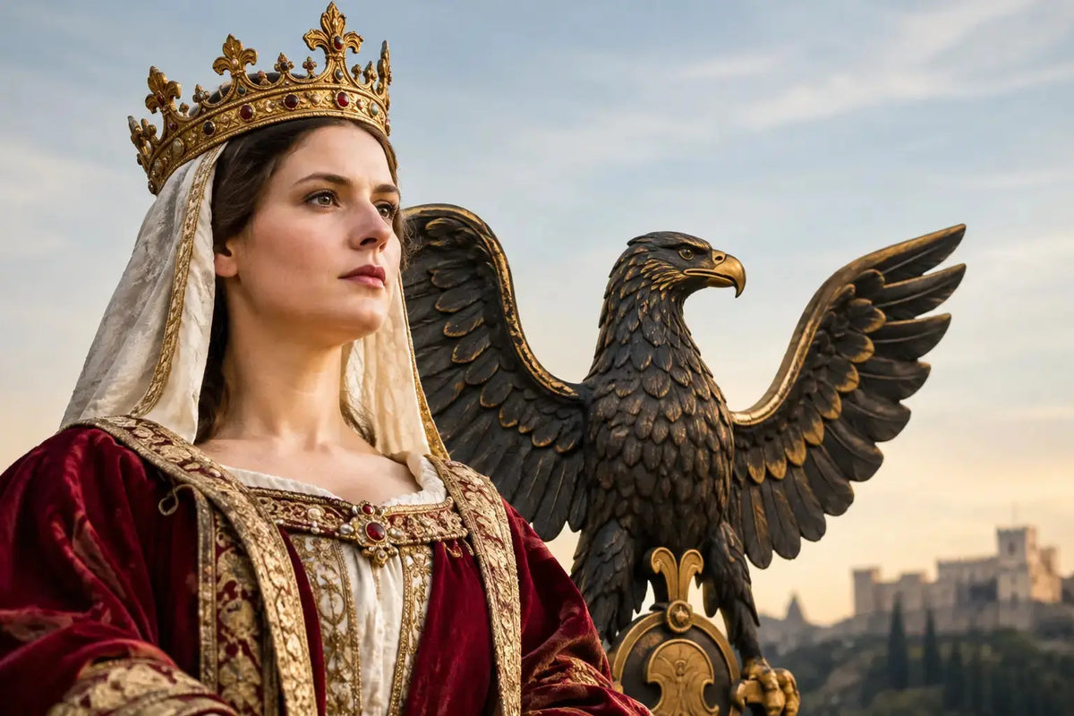 Historia de Isabel la Católica y el águila de San Juan