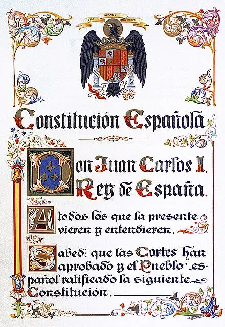 La Constitución española: un símbolo de nuestra identidad La Flamenca de Borgoña, Bandera de España, Cruz de Borgoña, Patricia Muñoz, VOX, Santiago Abascal