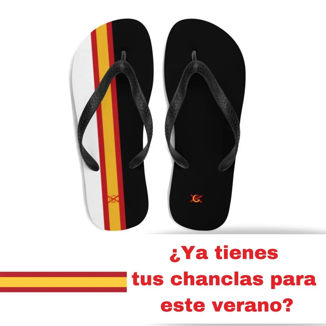 Las mejores chanclas de España para el 2022 La Flamenca de Borgoña, Bandera de España, Cruz de Borgoña, Patricia Muñoz, VOX, Santiago Abascal 