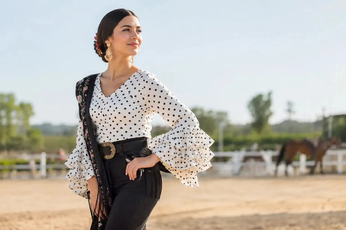 Outfit feria campera con orgullo y comodidad