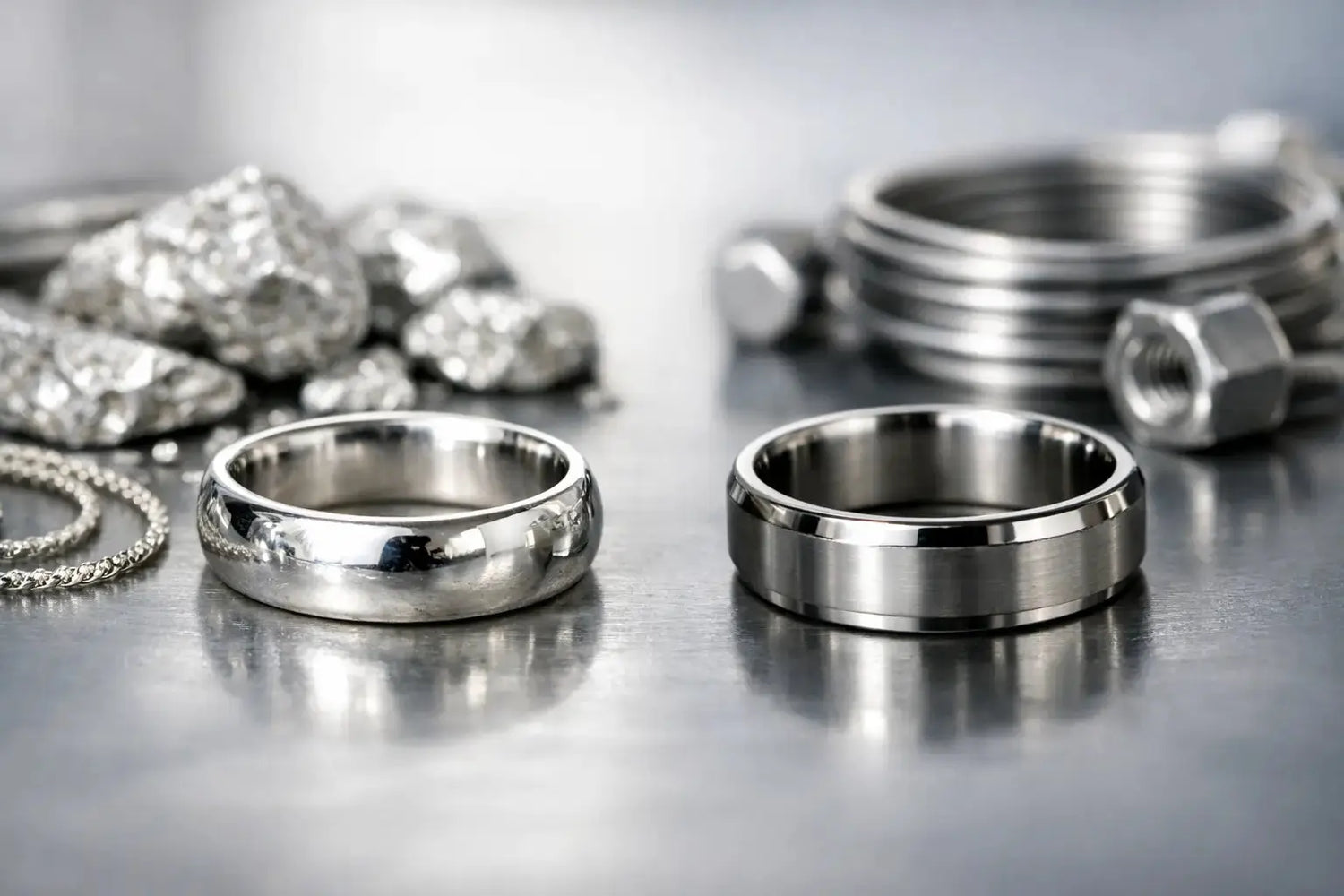 Plata española o acero inoxidable ¿qué elegir?
