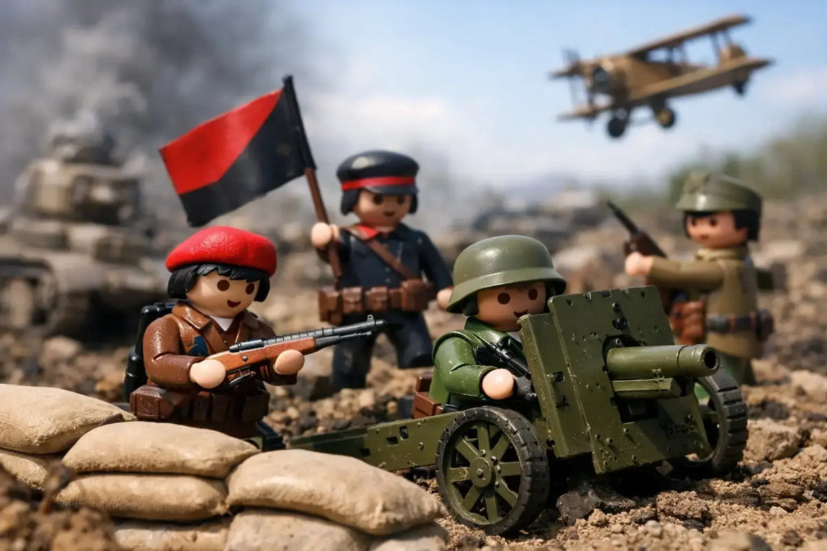 Playmobil Guerra Civil Española: historia y respeto
