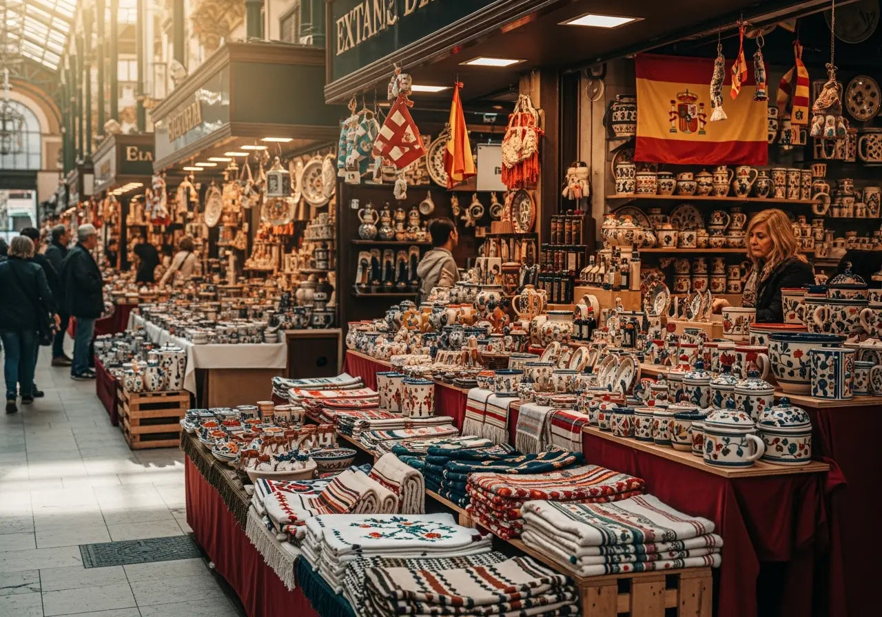 Qué-es-un-bazar-nacional-y-cuáles-son-sus-productos-más-comunes La Flamenca de Borgoña Bandera España