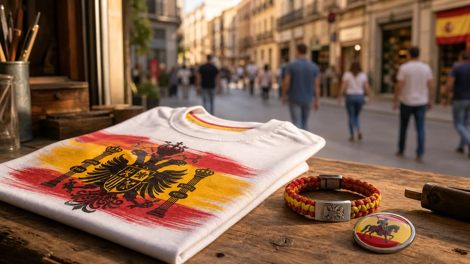 Ropa patriota: qué es, contexto y por qué genera debate La Flamenca de Borgoña Bandera España