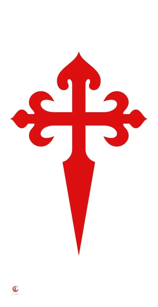 Santiago Apóstol 25 julio 2023 La Flamenca de Borgoña, Bandera de España, Cruz de Borgoña, Patricia Muñoz, VOX, Santiago Abascal 