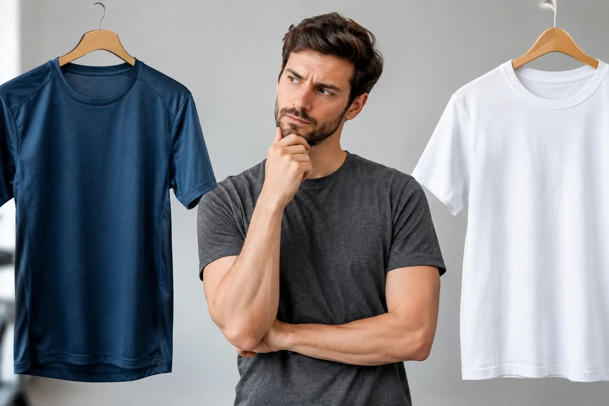 Camiseta técnica versus algodón: ¿cuál elegir?