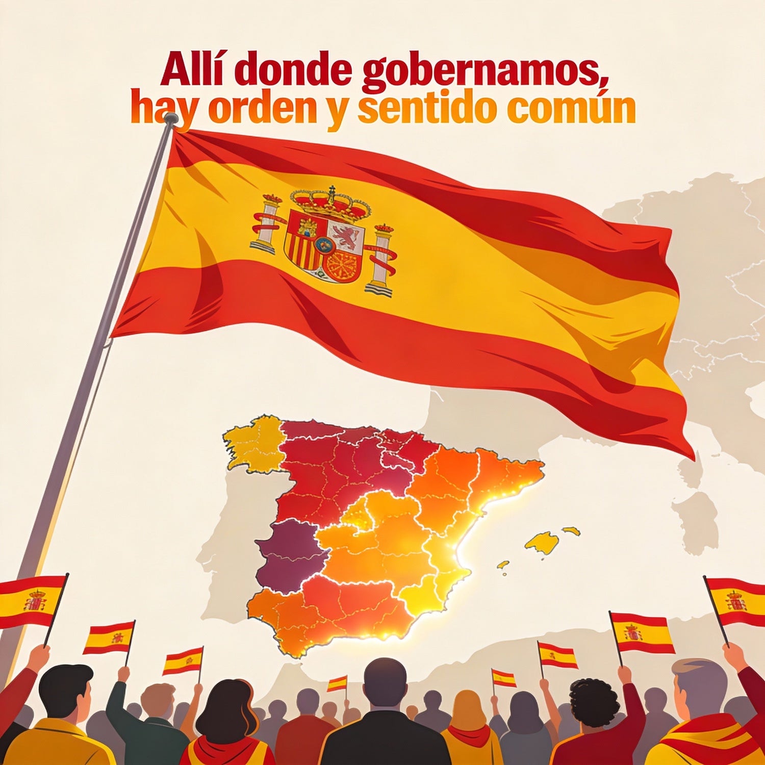 Allí donde gobierna VOX, hay orden y sentido común