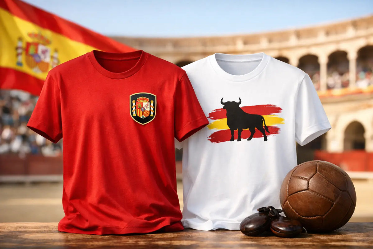 Camisetas Nacionales con identidad española