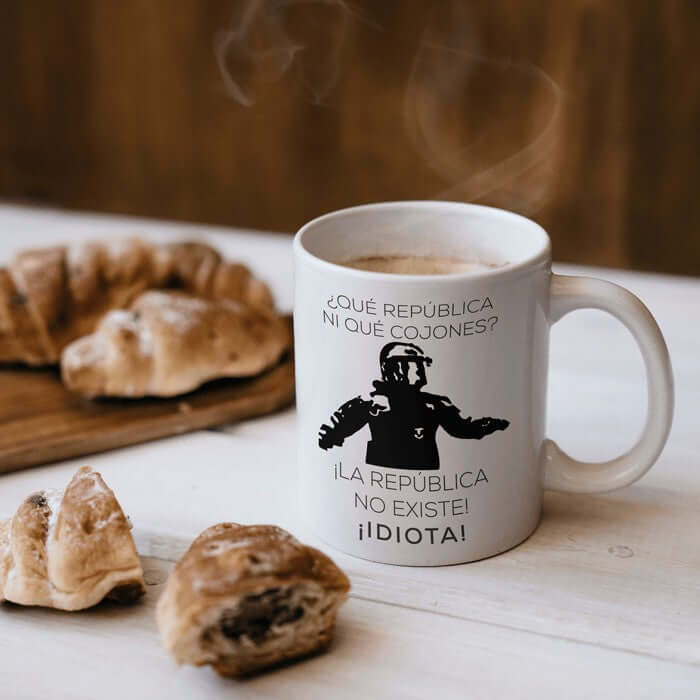 Tazas de España Bandera España La Flamenca de Borgoña