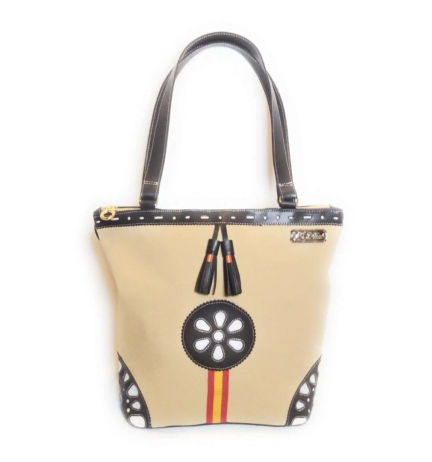 Bolso TOTE Bandera España La Flamenca de Borgoña