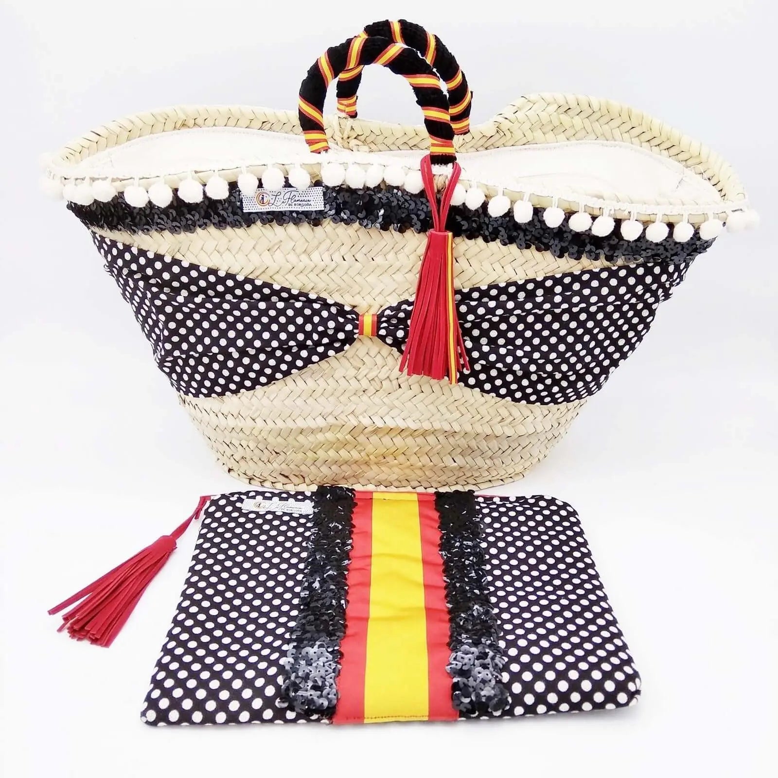Bolsos Bandera España La Flamenca de Borgoña