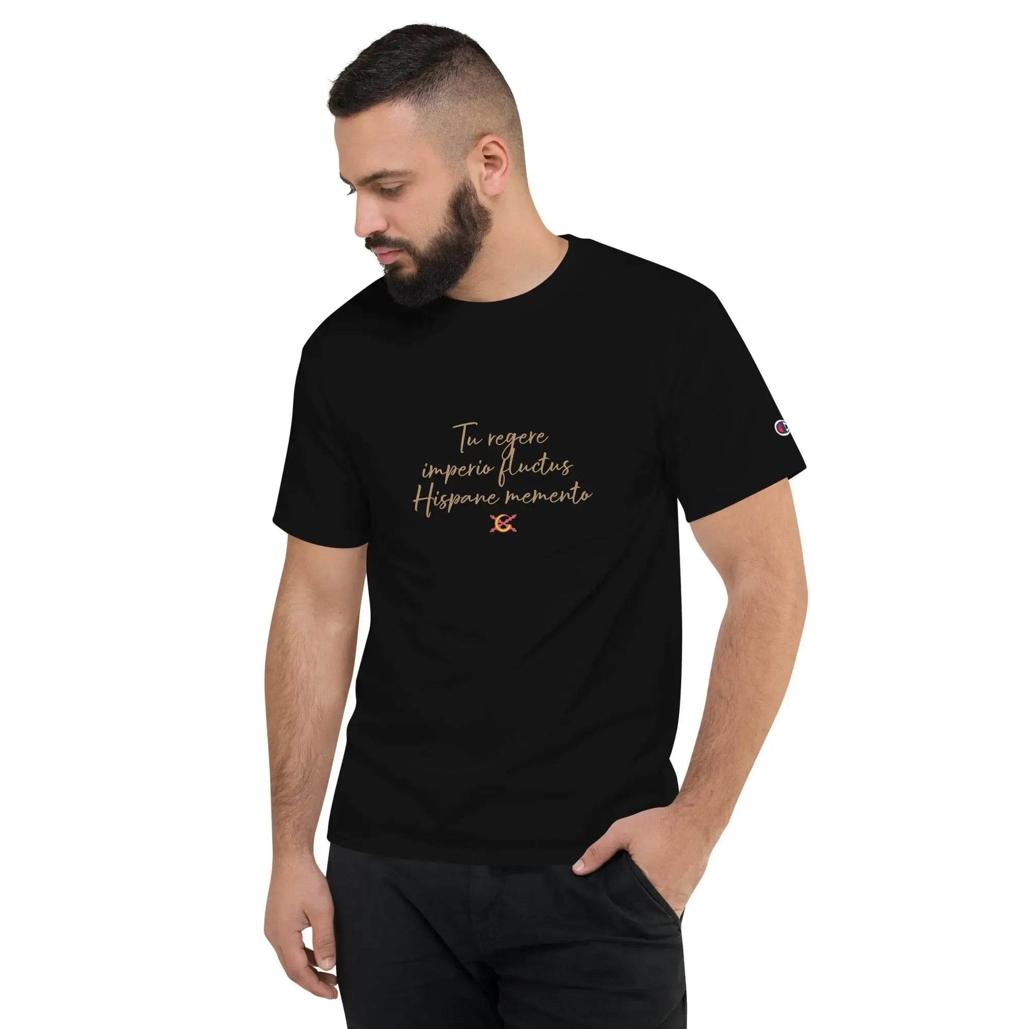 Comprar Camisetas-hombre La Flamenca de Borgoña Bandera España