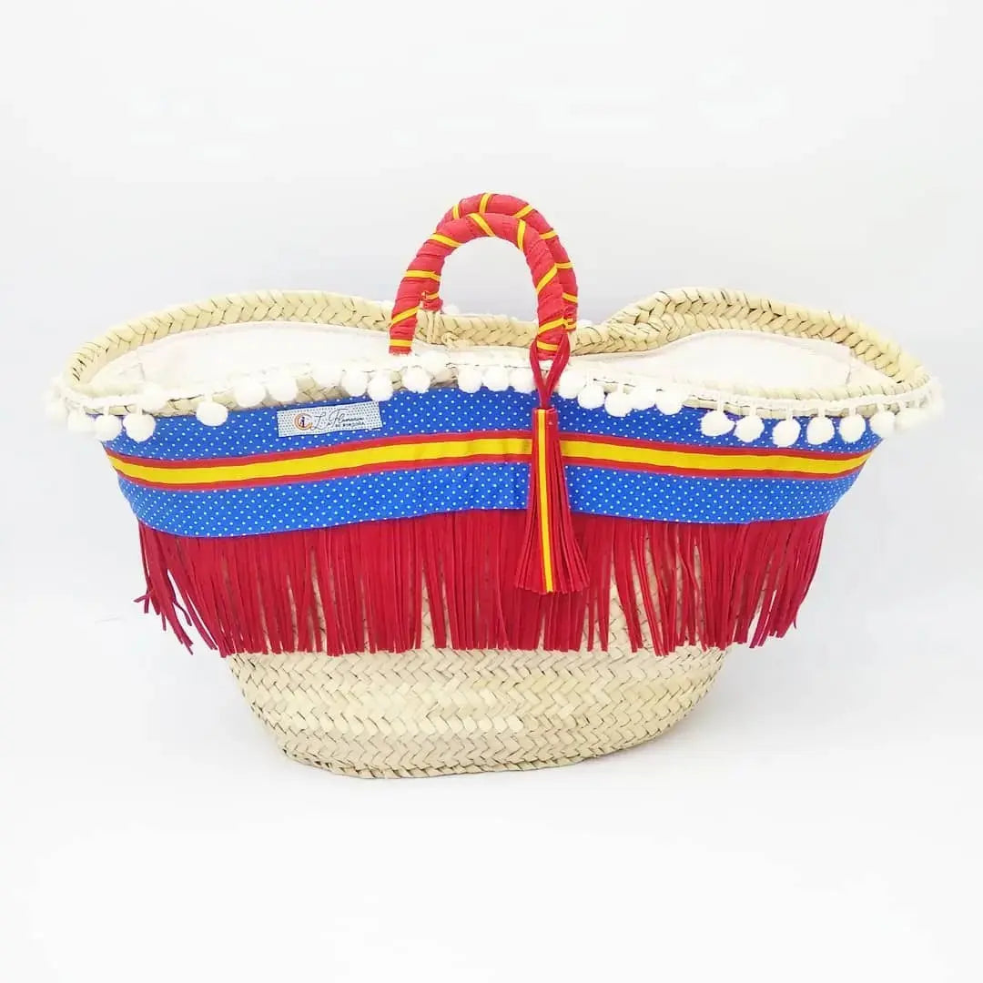 Comprar Capazos La Flamenca de Borgoña Bandera España