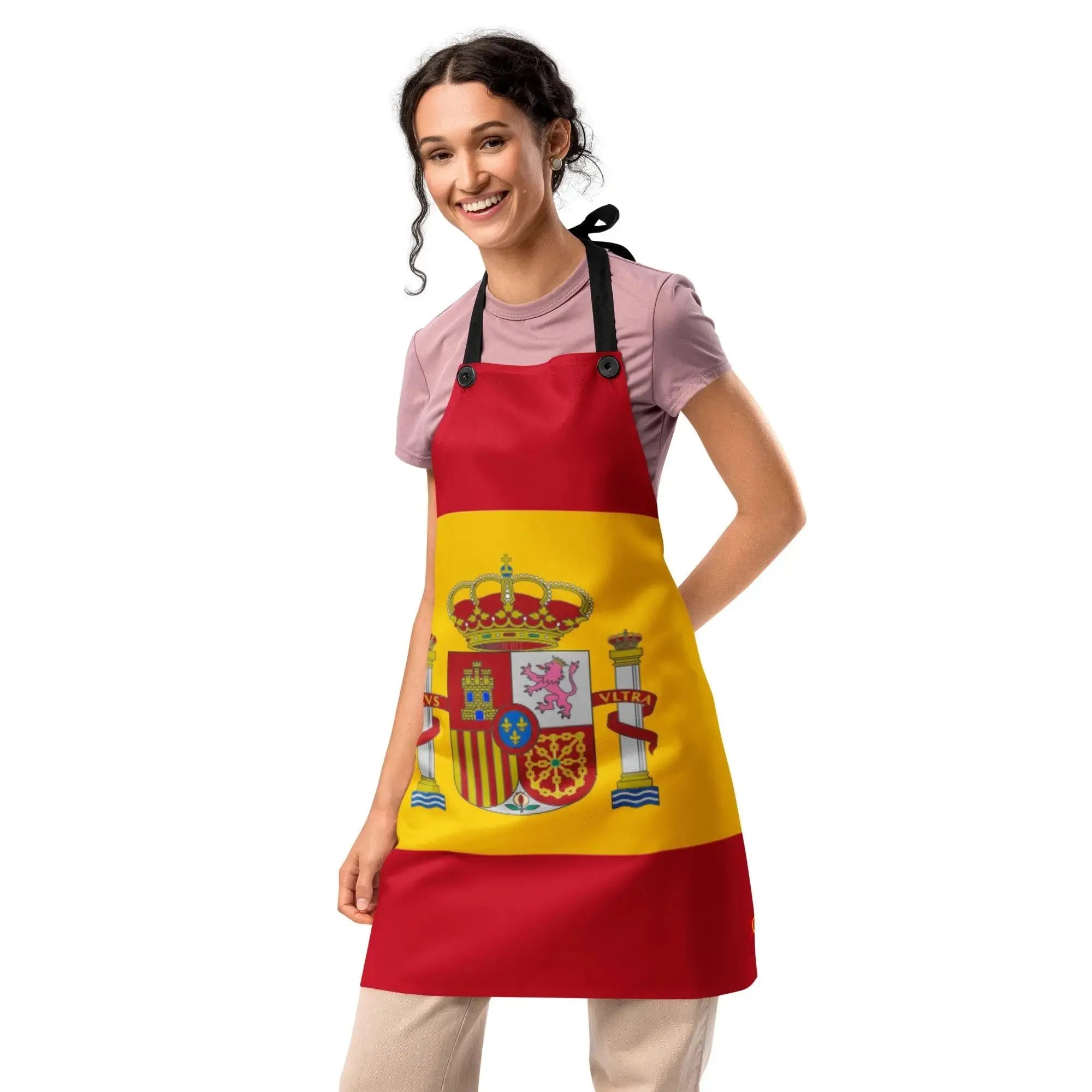 Comprar Delantal-de-cocina La Flamenca de Borgoña Bandera España