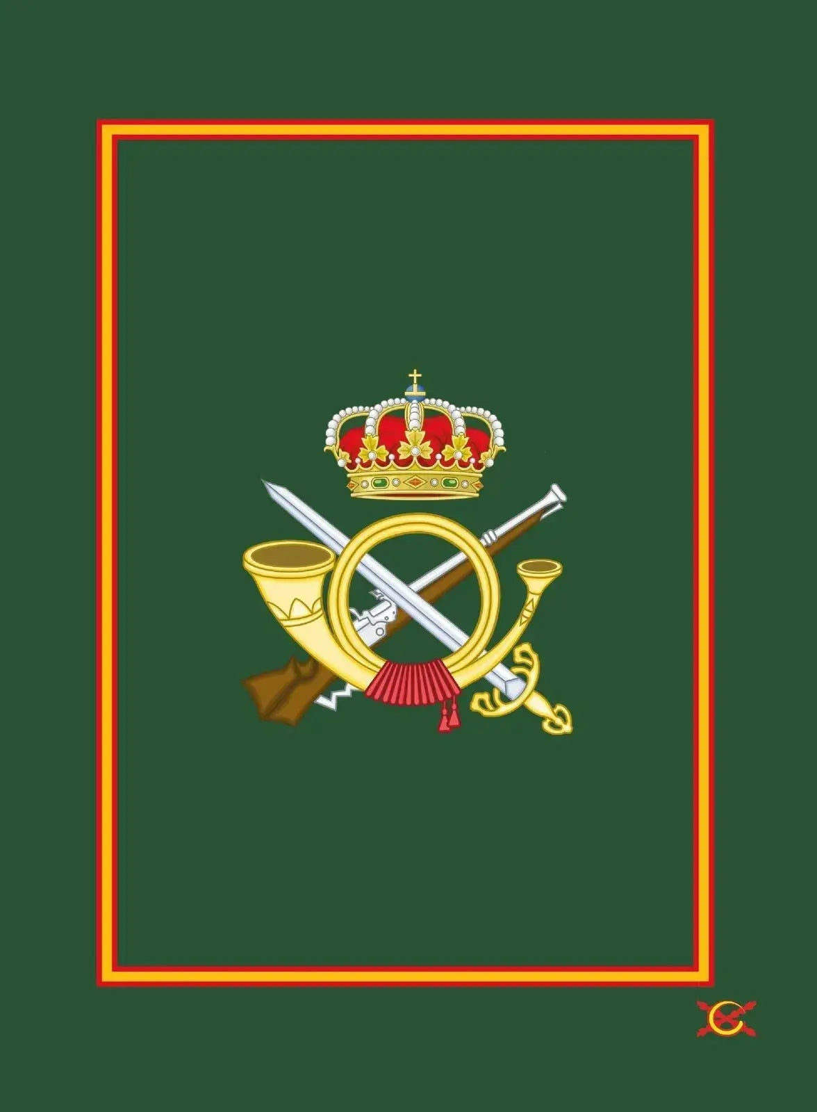 Comprar Infantería-de-Tierra La Flamenca de Borgoña Bandera España