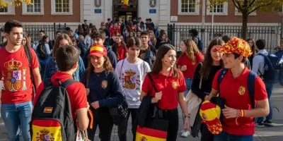 Comprar Jóvenes La Flamenca de Borgoña Bandera España