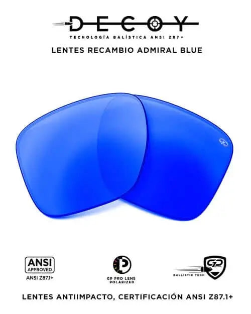 Lentes para Gafas DECOY Balística Bandera España La Flamenca de Borgoña