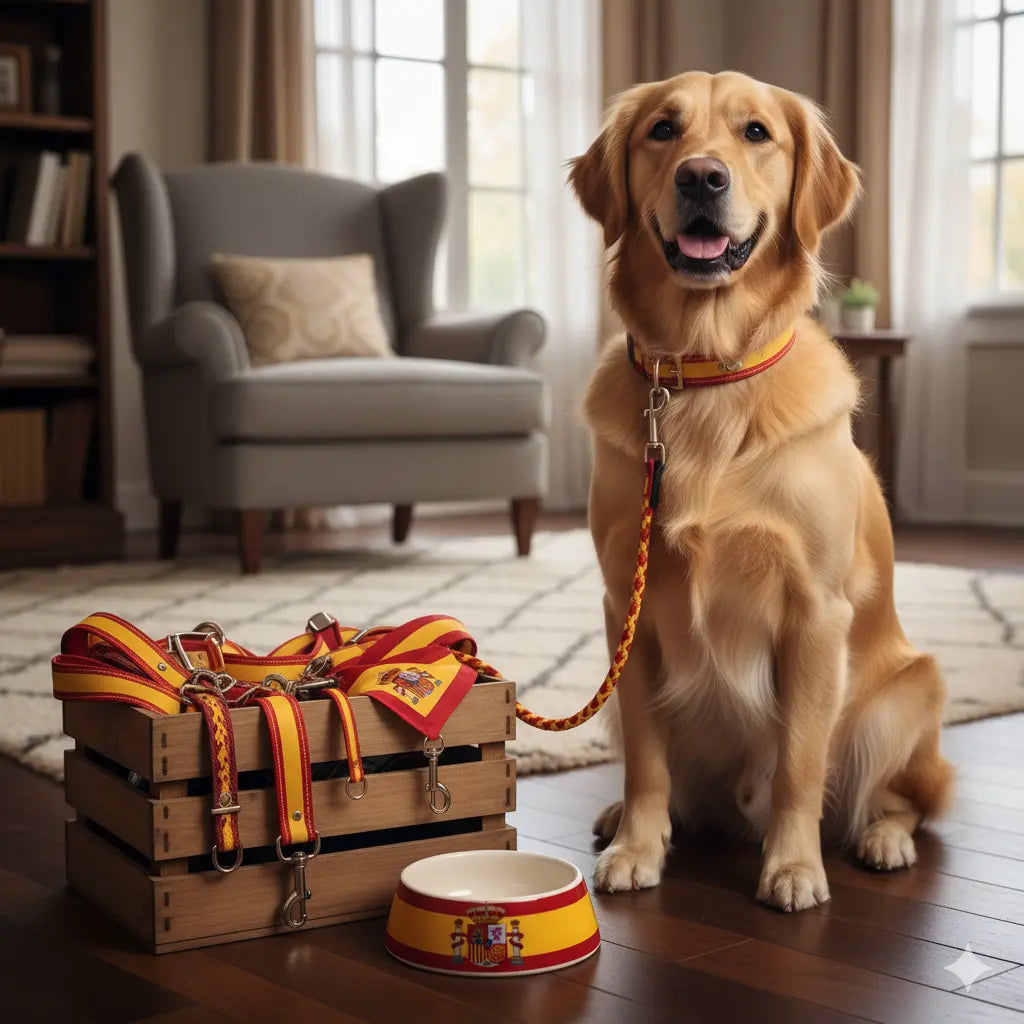 Comprar Perros La Flamenca de Borgoña Bandera España