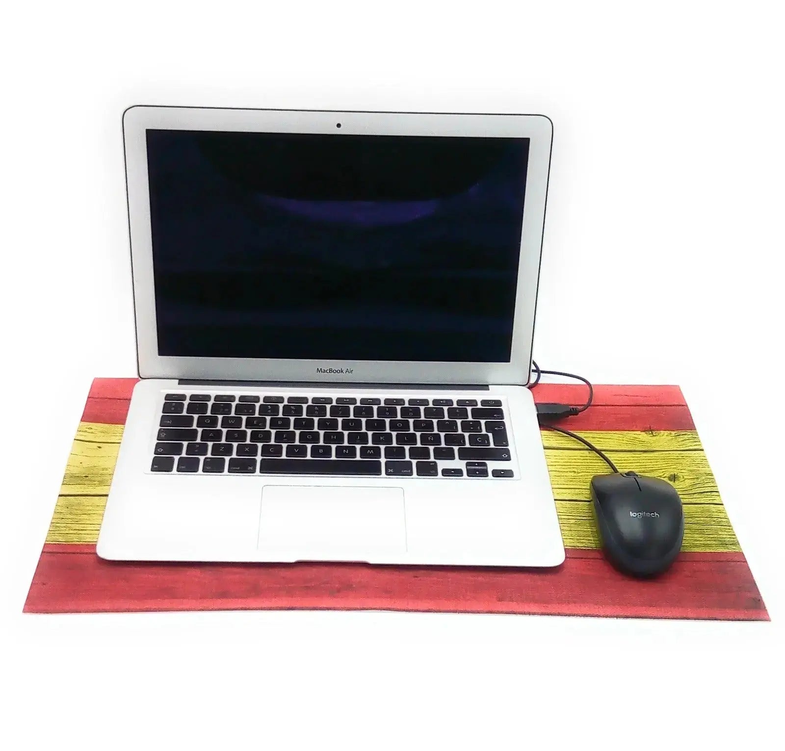 Comprar Protector-mesa-ordenador-Bandera-España La Flamenca de Borgoña Bandera España