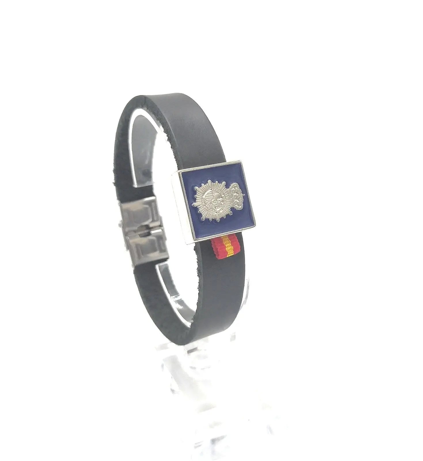 Comprar Pulseras-Policía-Nacional La Flamenca de Borgoña Bandera España