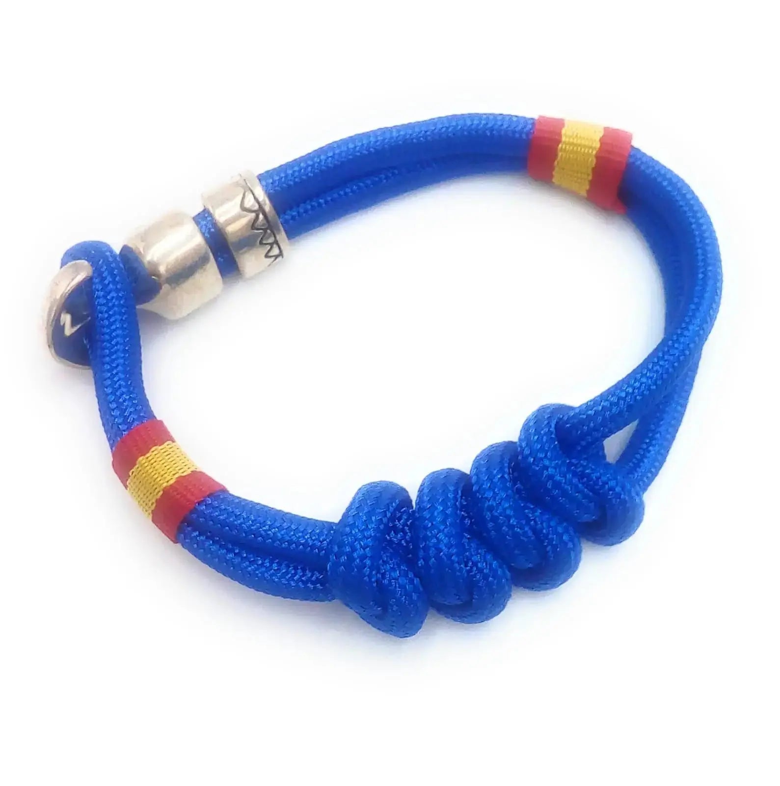 Comprar Pulseras-nudo-marinero-Bandera-España La Flamenca de Borgoña Bandera España