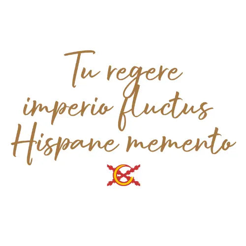 Comprar Tu-regere-imperio-fluctus-Hispane-Memento La Flamenca de Borgoña Bandera España