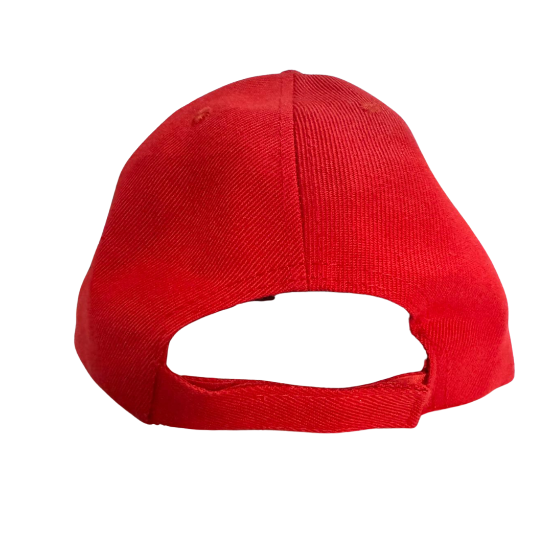 Gorra Bandera España Escudo rojo y blanco - LaFlamencadeBorgoña