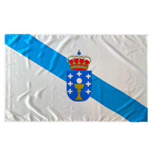 Bandera de Galicia 150x90 cm Satén