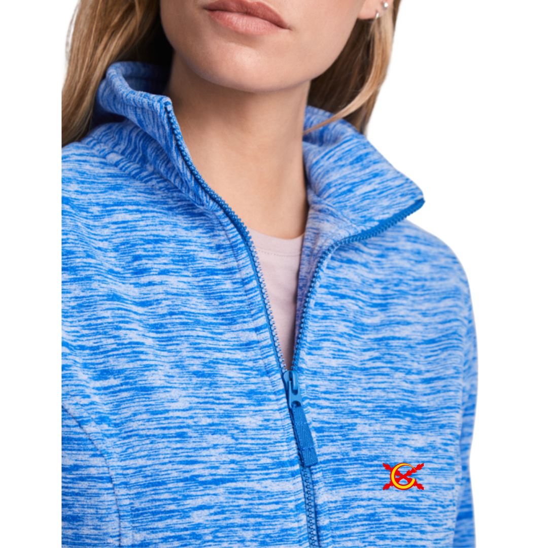 Comprar Chaqueta polar cuello alto Mujer (copia) La Flamenca de Borgoña, Bandera de España, Cruz de Borgoña, Patricia Muñoz, VOX, Santiago Abascal