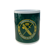 Taza Cerámica Guardia Civil El Honor es mi Divisa Verde