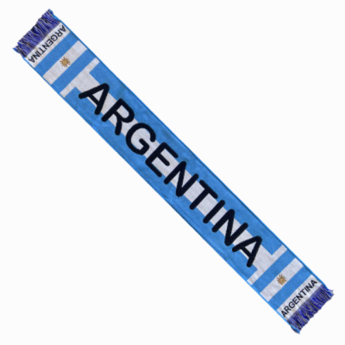 Bufanda Argentina Aficionados Albiceleste