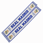 Bufanda Real Madrid Aficionados Blanco y Azul