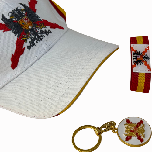 Lote 17 - Lote Águila Bicéfala con Cruz de Borgoña