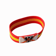 Pulsera Elástica Bandera de España y Águila Bicéfala