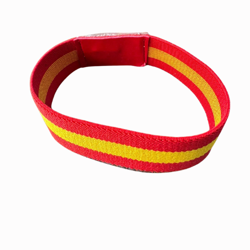Pulsera Elástica Bandera de España y Águila Bicéfala