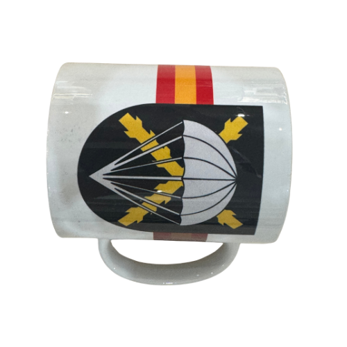 Taza Cerámica Brigada Paracaidista BRIPAC Bandera de España