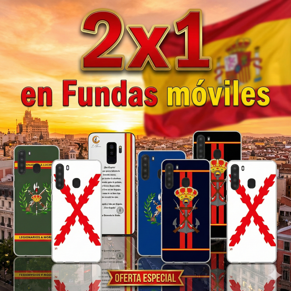 2x1 en Fundas Móviles