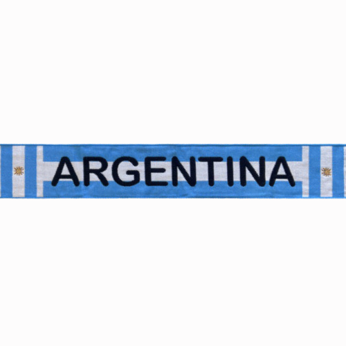 Bufanda Argentina Aficionados Albiceleste