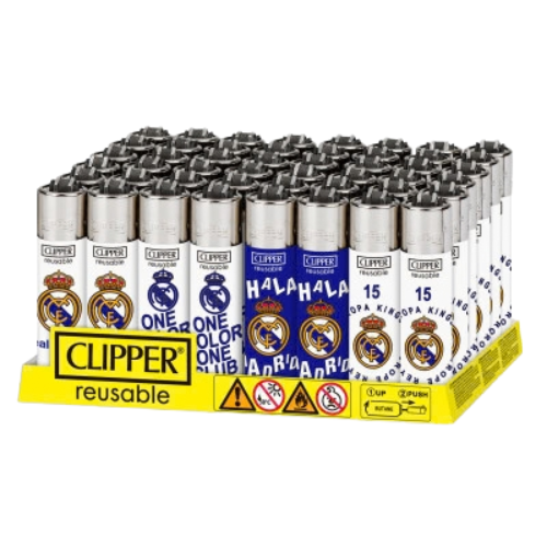 Mecheros Clipper Real Madrid Colección Oficial