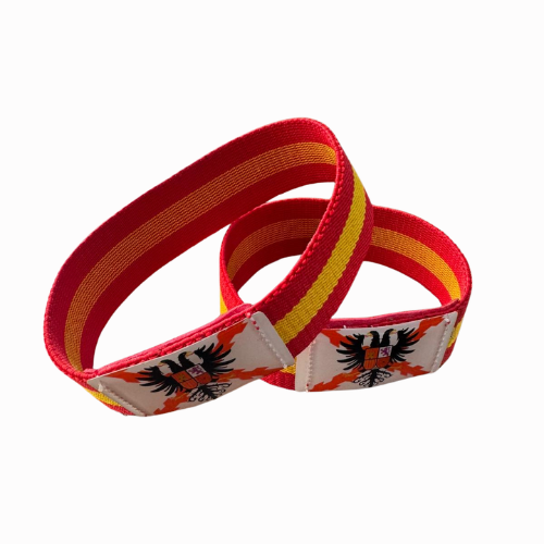 Pulsera Elástica Bandera de España y Águila Bicéfala