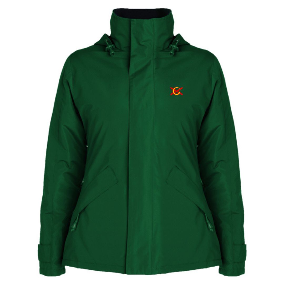 Comprar Parka Bandera España Verde Mujer Bandera España La Flamenca de Borgoña Patricia Muñoz VOX