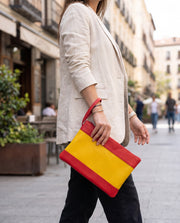 Spanish flag handbag