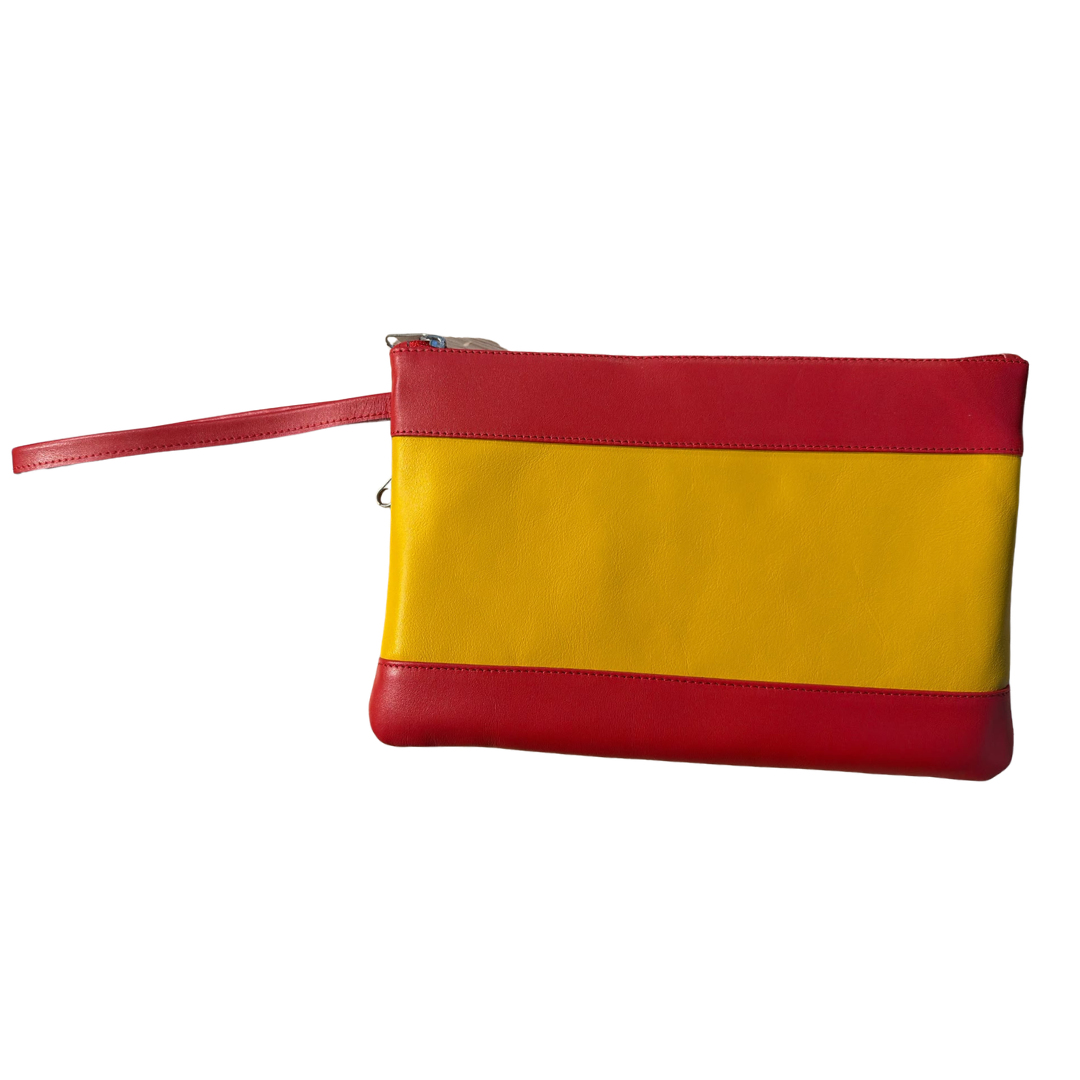 Spanish flag handbag