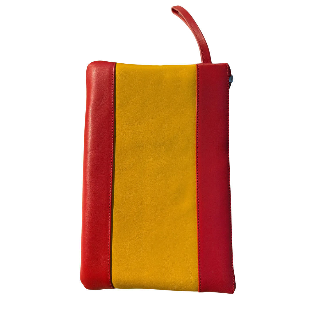 Spanish flag handbag